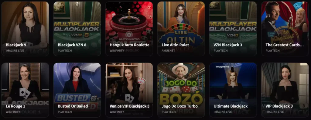 Wild Chance Live Games